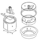 Bosch Concept Ice Cream Maker Parts